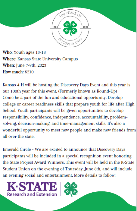 Discovery Days