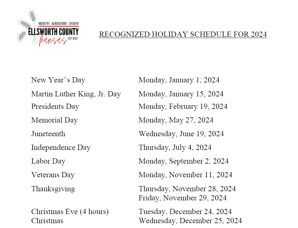 courthouse schedule